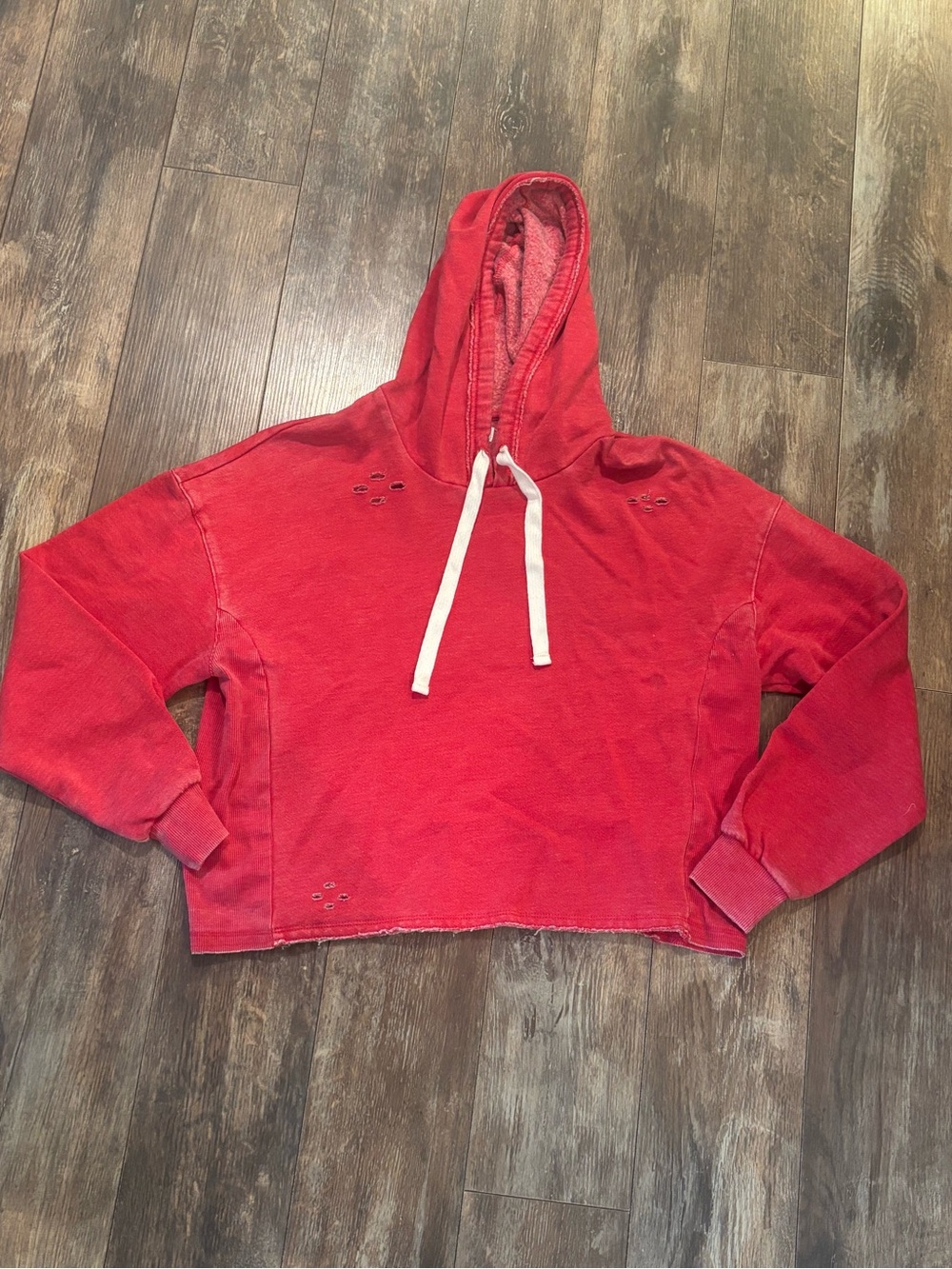 Colsie Coral-Red Hoodie